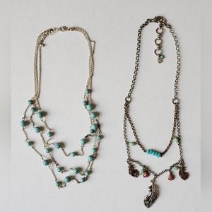 Boho necklaces